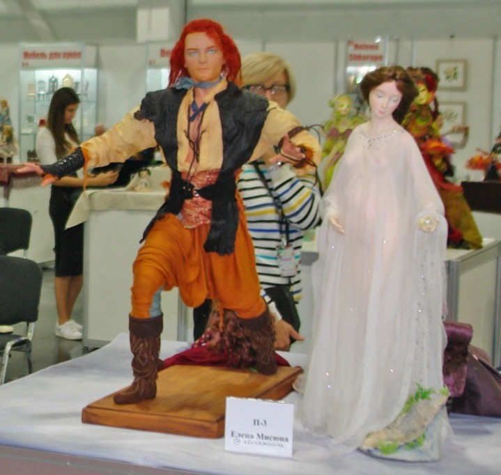 Creativity of Elena Misyuna at the XX International Salon of Author’s Doll and Teddy “Modna lyalka”, October 18-19, 2019