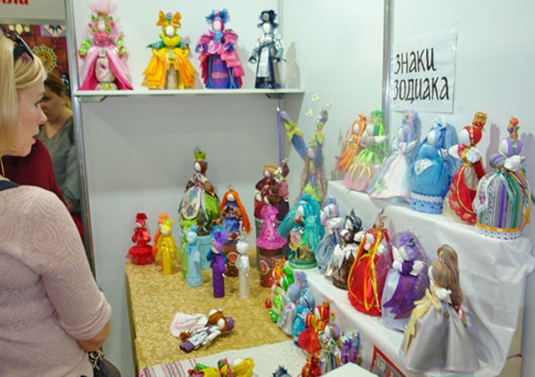 Creativity of Nina Komarova (Zodiac Signs) at the XX International Salon of Author’s Doll and Teddy “Modna lyalka”, October 18-19, 2019