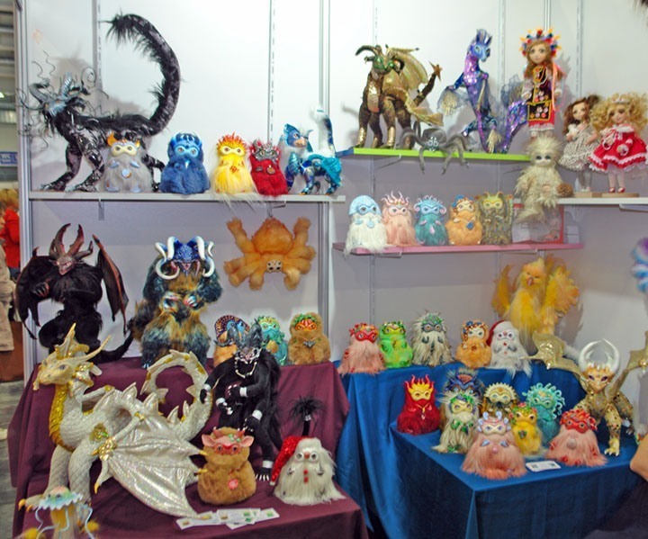 Creativity of Anna Kutsenko at the XX International Salon of Author’s Doll and Teddy “Modna lyalka”, October 18-19, 2019